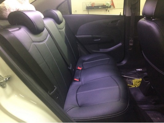 Авточехлы на Chevrolet Aveo