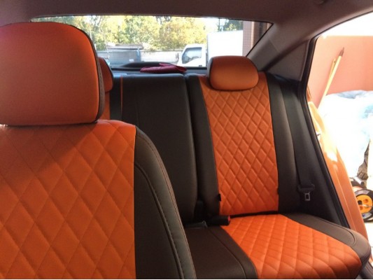 Авточехлы на Hyundai Solaris 2