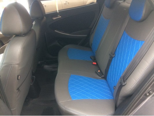 Авточехлы на Hyundai Solaris