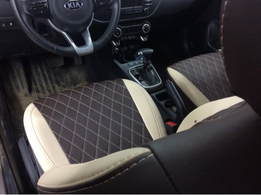 Авточехлы на Kia Rio 4 X-Line