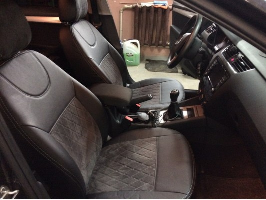 Авточехлы на Skoda Octavia A7