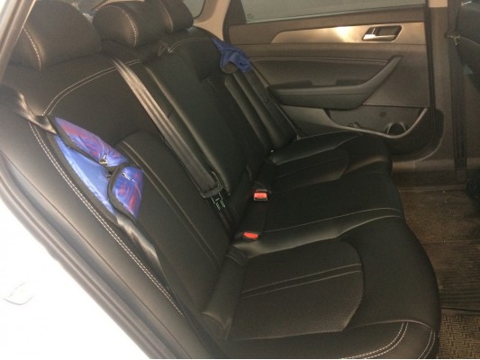 Каркасные авточехлы на Hyundai Sonata 7