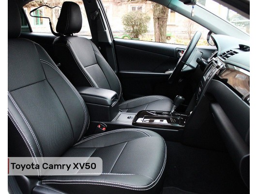 Каркасные авточехлы на Toyota Camry XV50