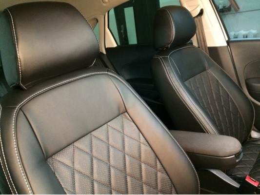 Каркасные авточехлы на Volkswagen Polo